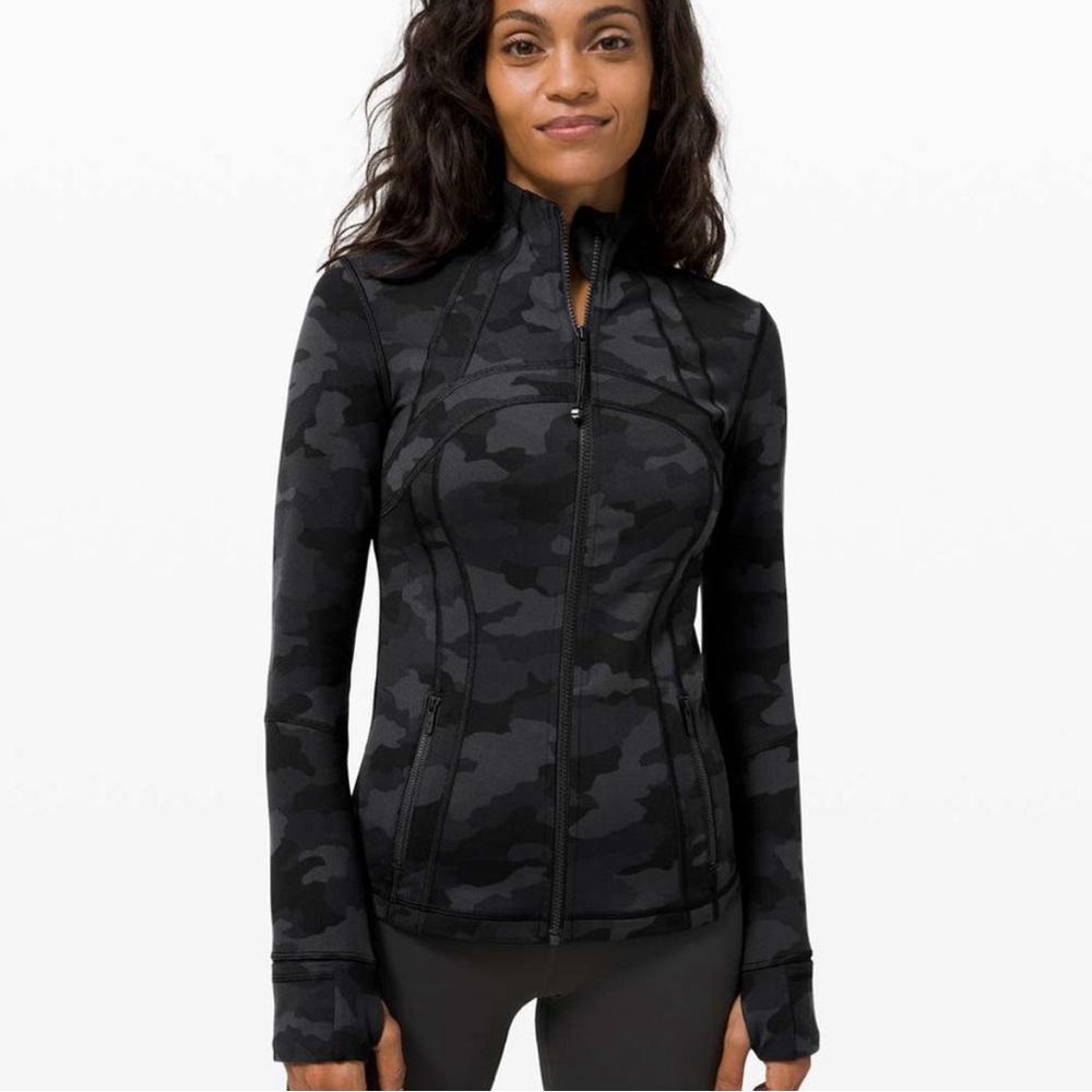 lululemon athletica Black Camo define jacket luon 10